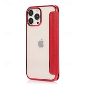 Недорогие Чехлы для iPhone-телефон Кейс для Назначение iPhone 16 Про Макс Плюс Айфон 15 Про Макс Плюс iPhone 14 13 12 11 Pro Max Plus Mini iPhone 14 Pro Max iPhone 13 12 11 Pro Max Откидная крышка