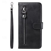 abordables Coques iPhone-téléphone Coque Pour iPhone 16 Pro Max Plus iPhone 15 Pro Max Plus iPhone 14 13 12 11 Pro Max Plus iPhone 14 Pro Max iPhone 13 12 11 Pro Max Couvercle rabattable Avec Support fermeture Éclair avec