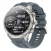 Χαμηλού Κόστους Smartwatch-νέο αθλητικό smartwatch bluetooth 1,85 ιντσών για άνδρες γυναίκες ενσωματωμένο έξυπνο φωνητικό βοηθό bluetooth κλήση παρακολούθησης συνολικής υγείας