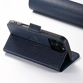 cheap iPhone Cases-Phone Case For iPhone 16 15 14 Pro Max Plus iPhone 13 12 Pro Max Wallet Case with Stand Holder Magnetic Card Slot Retro TPU PU Leather
