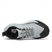 baratos Ténis para Homem-tênis de corrida de trilha bege masculino - tênis esportivos leves com sola antiderrapante para caminhadas e aventuras ao ar livre