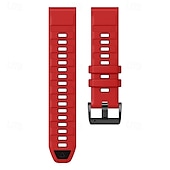 preiswerte Garmin-Uhrenarmbänder-Uhrenarmband für Garmin Fenix 8 47mm 51mm 7X 6 6X Pro Epix Pro Instinct 2X Approach S70 S62 S60 Forerunner 955 945 Epix Marq Descent Quatix 22mm 26mm Silikon Ersatz Gurt Quick Fit Verstellbar