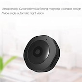 お買い得  屋内IPネットワークカメラ-h6 ミニ wifi カメラ 1080p hd ワイヤレス スマート ホーム デバイス カム 目に見えない ナイトビジョン モーション検出 リモート モニター レコーダー