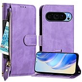 levne Ostatní pouzdra-telefon Carcasă Pro Google Pixel 9 Pro Pixel 9 Pro XL Pixel 8 Pro Pixel 8 Pixel 9 Pixel 7 Pixel 7 Pro Pixel 6 Pixel 6 Pro Pouzdro na peněženku se stojánkem Zip Ochrana celého těla Retro TPU PU kůže