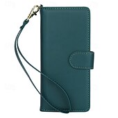 economico Cover Samsung-telefono Custodia Per Piegatura a Z 7 Z Fold 6 Z Fold 5 Z Fold 4 Z Fold 3 Copertura Posteriore con Supporto Con Cinturino da Polso Slot per Carte Retrò TPU Pelle PU