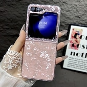 お買い得  サムスン用ケース-電話 ケース 用途 サムスンのギャラクシー Zフリップ6 Z Flip 5 Z Flip 4 Z Flip 3 バックカバー 耐衝撃 レトロ風 PC