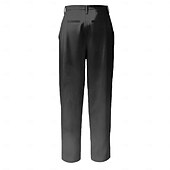 cheap Slim-Men&#039;s Cowboy Dress Pants Mid Waist Business Casual Formal Outdoor Dailywear Zipper Pocket Summer Spring Fall 3D Print Black Dark Blue