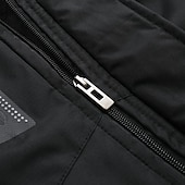 abordables veste de sport-Homme Veste d'extérieur Manteau d'hiver Veste d'Hiver Zippé Poche Polyester Poche Extérieur Casual Quotidien Normal Mode Décontractées Chaud Coupe Vent Hiver Plein Noir Rouge Bleu Roi Bleu ciel