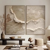 tanie Obrazy abstrakcyjne-oryginalny biały abstrakcyjny obraz biały beżowy tekstura malarstwo abstrakcyjna sztuka ścienna minimalistyczny abstrakcyjny obraz nowoczesna sztuka sztuka do salonu rozciągnięta rama gotowa do