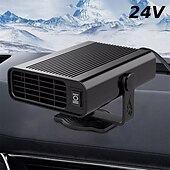 preiswerte Autoheizgeräte-Auto-Defroster/Defogger, tragbarer Auto-Heizungslüfter, Defroster/Defogger, Kühl- und Heizlüfter, Warmluftgebläse, 12 V/24 V, 120 W