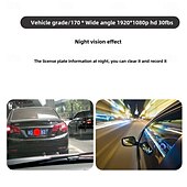 voordelige Auto DVR&#039;s-dual iens driving recorder auto usb monitoring high-definition reverse image verborgen recorder