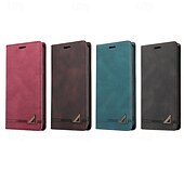 abordables Coques autres téléphones-téléphone Coque Pour Pixel 9 Pro Pixel 9 Pro XL Pixel 8 Pro Pixel 8 Pixel 9 Pixel 7 Pixel 7 Pro Pixel 6 Pixel 6 Pro Coque Arriere Avec Support Fente pour carte Antichoc Rétro TPU faux cuir