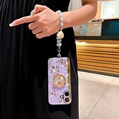 cheap iPhone Cases-Phone Case For iPhone 16 Pro Max Plus iPhone 15 Pro Max Plus iPhone 14 13 12 11 Pro Max Plus iPhone 14 Pro Max iPhone 13 12 11 Pro Max Back Cover with Stand Holder with Wrist Strap Shockproof Retro
