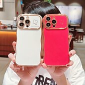 abordables Carcasas iPhone-teléfono Funda Para iPhone 16 Pro Max Plus iPhone 15 Pro Max Plus iPhone 14 13 12 11 Pro Max Plus iPhone 14 Pro Max iPhone 13 12 11 Pro Max Funda Trasera Antigolpes Retro Enchapado