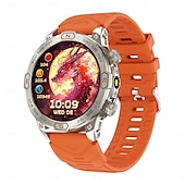 cheap Smartwatch-KC86 Smart Watch 1.43 AMOLED Screen 1ATM Waterproof Compass Altitude Barometer LED Flashlight Sports Watch