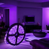 economico Strisce luminose USB-striscia di luce nera a led uv, luce viola con usb o batteria smd2835, luce uv 380-400nm per danza fluorescente, rivestimento corpo uv, lampada a luce nera non impermeabile