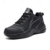preiswerte Winter- und Schneestiefel-Schwarze Laufschuhe für Herren mit Fellfutter, warme Wintersportschuhe für Outdoor-Sport und Freizeit