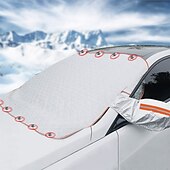 economico Parasole e aletta parasole per auto-telo copriauto invernale telo copriauto antigelo auto mezzo garage protezione grandine parabrezza protezione solare con magnete set invernale auto