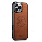 Недорогие Чехлы для iPhone-телефон Кейс для Назначение iPhone 16 Про Макс Плюс Айфон 15 Про Макс Плюс iPhone 14 13 12 Pro Max Plus iPhone 14 Pro Max iPhone 13 12 Pro Max Кейс на заднюю панель со стендом Съемный Магнитный Ретро