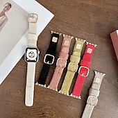 Недорогие Ремешки для часов Apple-Solo Loop Совместим с Ремешок для часов Apple Watch 38мм 40мм 41мм 42мм 44мм 45мм 49мм Очаровательный Регулируется Дышащий Нейлон Сменный ремешок для часов для iwatch Ultra 2 Series 9 8 7 SE 6 5 4 3