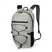 economico Zaini e borse-15 L Zaino giornaliero Zaino per escursioni Cerniera Multi-tasche Impermeabile alla pioggia Design Anatomico Indossabile Durevole Esterno Escursionismo Campeggio Militare Nylon Grigio scuro Nero Blu