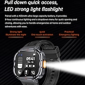 abordables Pulseras inteligentes-696 NX23 Reloj inteligente 2 pulgada Pulsera inteligente Bluetooth Podómetro Recordatorio de Llamadas Seguimiento del Sueño Compatible con Android iOS Mujer Hombre Llamadas con Manos Libres