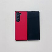 Недорогие Чехлы для Samsung-телефон Кейс для Назначение Z-сгиб 6 Z Fold 5 Z Fold 4 Z Fold 3 Кейс на заднюю панель Защита от удара Ретро ТПУ Кожа PU