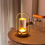 economico Lampade da tavolo-lampada da tavolo ricaricabile usb senza fili dimmerabile tricolore lanterna da comodino luce notturna da tavolo luce d&#039;atmosfera touch per casa hotel campeggio luce tavolo da pranzo illuminazione 1