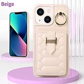 お買い得  iPhone用ケース-電話 ケース 用途 iPhone 16 Pro Max プラス iPhone 15 プロマックスプラス iPhone 14 13 12 11 Pro Max Plus iPhone 14 Pro Max iPhone 13 12 11 Pro Max ウォレットカードケース スタンド付き リストストラップ付き カード挿入口 レトロ風 TPU PUレザー