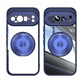 お買い得  その他のスマホケース-電話 ケース 用途 ピクセル9プロ ピクセル9プロXL ピクセル9 バックカバー スタンド付き 耐衝撃 レトロ風 TPU PC PUレザー