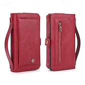 levne Pouzdra pro iPhone-telefon Carcasă Pro iPhone 16 Pro Max Plus iPhone 15 Pro Max Plus iPhone 14 13 12 11 Pro Max Plus Mini iPhone 14 Pro Max iPhone 13 12 11 Pro Max Zadní kryt Pouzdro na peněženku Magnetické Zip Slot