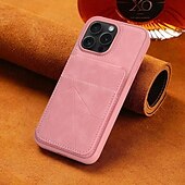 お買い得  iPhone用ケース-電話 ケース 用途 iPhone 16 Pro Max プラス iPhone 15 プロマックスプラス iPhone15 iPhone 14 Pro Max iPhone 13 12 11 Pro Max バックカバー スタンド付き カード挿入口 耐衝撃 レトロ風 TPU PUレザー
