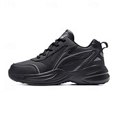 preiswerte Winter- und Schneestiefel-Schwarze Laufschuhe für Herren mit Fellfutter, warme Wintersportschuhe für Outdoor-Sport und Freizeit