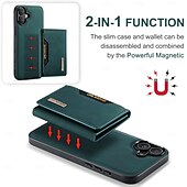 abordables Coques iPhone-téléphone Coque Pour iPhone 16 Pro Max Plus iPhone 15 Pro Max Plus iPhone 14 13 12 11 Pro Max Plus iPhone 14 Pro Max iPhone 13 12 11 Pro Max Coque Arriere Avec Support Détachable Magnétique Rétro TPU