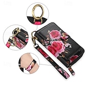 tanie Etui do iPhone&#039;ów-telefon Kılıf Na iPhone&#039;a 16 Pro Max Plusa iPhone&#039;a 15 Pro MaxPlus iPhone 14 13 12 11 Pro Max Plus Mini iPhone 14 Pro Max iPhone 13 12 11 Pro Max Osłona tylna Etui na karty portfela Zamek z paskiem