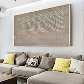 cheap Still Life Paintings-Large Wabi-Sabi oil painting handmade Wall Art brown wall art 3d texture brown painting hand painted brown abstract art 3d texture oil painting wall art Earth Tone art Bohemian painting