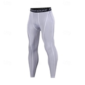abordables Pantalones de Correr &amp; Mallas-Hombre Leggings Running Leggings Retazos Capa base Exterior Deporte Deportivo Otoño Secado rápido Suave Compresión Reductor del Sudor Power Flex Maratón Corriendo Rutina de ejercicio Pitillo Ropa de