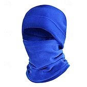 baratos Toucas para o exterior-pescoço polainas Máscara Facial Homens Capa de máscara de ciclismo Tubo para o pescoço Balaclava Térmico / Quente para Esqui Pesca Campismo / Escursão / Espeleologismo Côr Sólida Poliéster Inverno