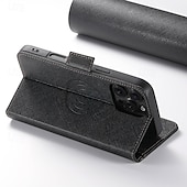cheap iPhone Cases-Phone Case For iPhone 16 15 14 Pro Max Plus iPhone 13 12 Pro Max Wallet Case with Stand Holder Magnetic Card Slot Retro TPU PU Leather