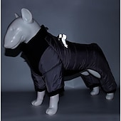cheap Coats-Dog Coat Jacket Puffer Jacket Winter with Harness Winter Reflective Windproof Warm Water-Resistant Outdoor Small Medium