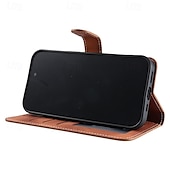 cheap iPhone Cases-Phone Case For iPhone 16 Pro Max Plus iPhone 15 Pro Max Plus iPhone 14 13 12 11 Pro Max Plus Mini iPhone 14 Pro Max iPhone 13 12 11 Pro Max Flip Cover with Stand Holder Magnetic with Wrist Strap Retro