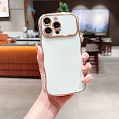economico Cover per iPhone-telefono Custodia Per iPhone 17 Pro Max 17 Air 15 14 Pro Max Plus 13 12 11 Pro Max Copertura Posteriore Resistente agli urti Retrò Placcatura