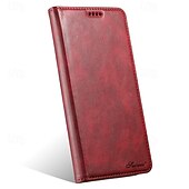 Недорогие Чехлы для Samsung-телефон Кейс для Назначение S24 S24 Ultra Plus S23 Ultra Plus S23 S22 S22 Плюс Ультра Кейс на заднюю панель со стендом Разъем для карты Защита от удара Ретро ПК Кожа PU