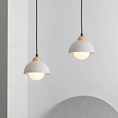 baratos Luzes pendentes-luminária pendente de terrazzo com base g9 luminária pendente estilo nórdico luz branca quente cor mooden sombra g9 110-240v