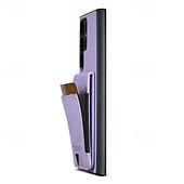זול מארז סמסונג-טלפון מגן עבור S24 Ultra S23 Ultra Plus S22 Plus Ultra S25 Ultra כיסוי אחורי עם מעמד חריץ לכרטיס עמיד בזעזועים רטרו TPU PC עור PU