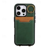 olcso iPhone-tokok-telefon Ügy Kompatibilitás iPhone 16 Pro Max Plus iPhone 15 Pro Max Plus iPhone 14 13 12 11 Pro Max Plus iPhone 14 Pro Max iPhone 13 12 11 Pro Max Fekete tok Állvánnyal Tartó gyűrű csuklópánttal Retro