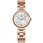 voordelige Quartz-horloges-olevs 5608 luxe merk dameshorloge klassieke mode waterdicht lichtgevend kalenderhorloge elegant quartz dameshorloge