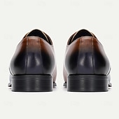 economico Scarpe Eleganti Classiche-scarpe oxford da uomo in pelle di vacchetta di prima qualità – scarpe eleganti da uomo con sfumature dal marrone al blu con dettagli brogue per occasioni speciali e di lavoro