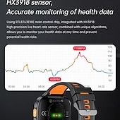 abordables Pulseras inteligentes-696 NX23 Reloj inteligente 2 pulgada Pulsera inteligente Bluetooth Podómetro Recordatorio de Llamadas Seguimiento del Sueño Compatible con Android iOS Mujer Hombre Llamadas con Manos Libres