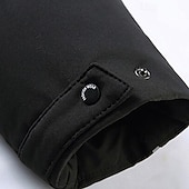 preiswerte Daunenjacken &amp; Parkas für Herren-Herren Wintermantel Daunenjacke puffer jacket Gefütterte Jacke Tasche Weiße Entendaunen Urlaub Freizeitskleidung Verabredung Lang Modisch Brautkleider schlicht Komfortabel warm Herbst Winter Solide